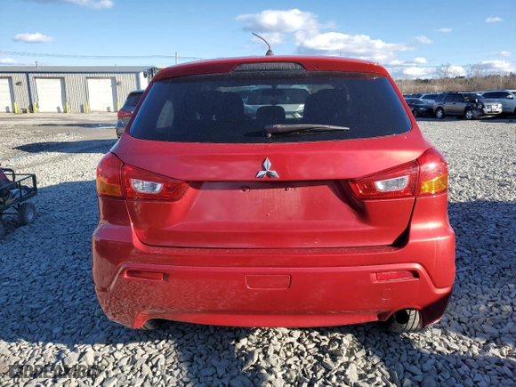 2011 Mitsubishi Outlander Sport ES with VIN JA4AP3AU0BZ008417, listed as a Copart auction lot 48293795 with 134,300 mi miles and Clean Title. Bid and sale history available at carsss.com. Image 6.