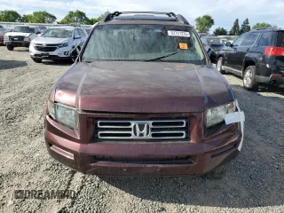 2008 Honda Ridgeline RTL with VIN 2HJYK16598H524756, listed as a Copart auction lot 52727235 with Not provided miles and Salvage title. Bid and sale history available at DreamBid. Image 5.