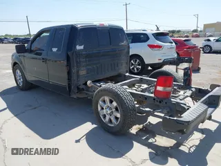 2006 Ford F-150 XLT with VIN 1FTPX14546FA42053, listed as a IAAI auction lot 41997615 with 1 mi miles. Bid and sale history available at carsss.com. Image 3.
