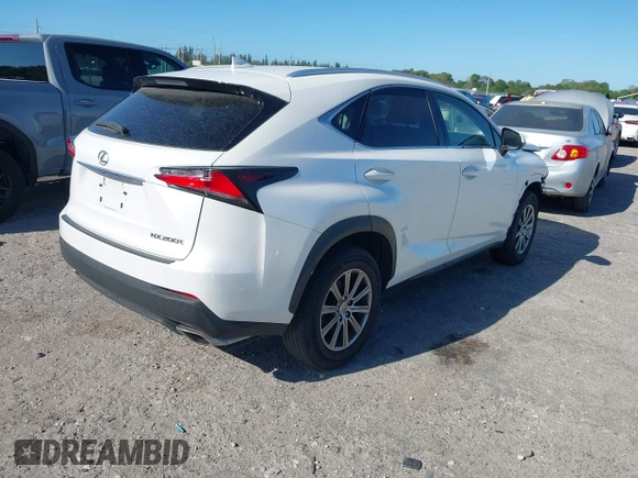 2017 Lexus NX with VIN JTJYARBZ7H2084881, listed as a IAAI auction lot 41833179 with 77,345 mi miles. Bid and sale history available at carsss.com. Image 4.