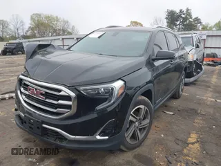 2019 GMC Terrain SLT with VIN 3GKALPEV1KL345315, listed as a IAAI auction lot 41919032 with 105,614 mi miles. Bid and sale history available at carsss.com. Image 17.