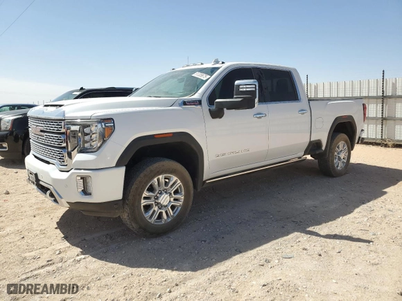2023 GMC Sierra 2500HD Denali with VIN 1GT49REY2PF253368, listed as a Copart auction lot 51335675 with 36,636 mi miles and Clean Title. Bid and sale history available at carsss.com. Image 1.