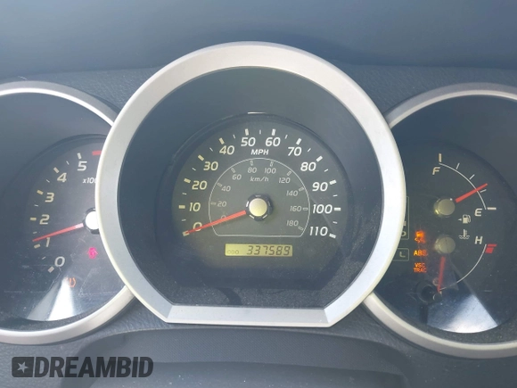 2007 Toyota 4Runner SR5 with VIN JTEZU14R870097383, listed as a IAAI auction lot 42036194 with 337,589 mi miles. Bid and sale history available at carsss.com. Image 7.