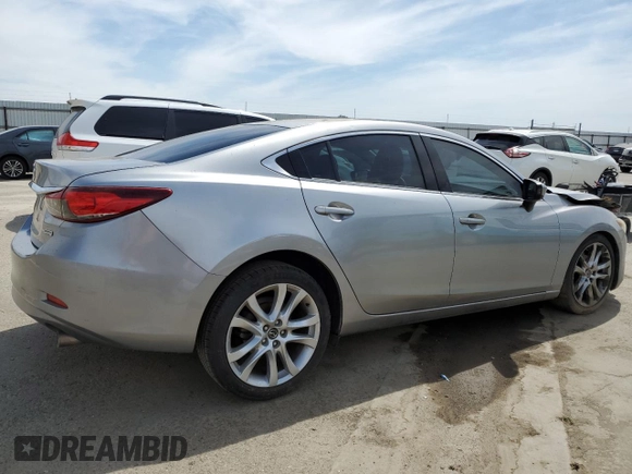 2014 Mazda 6 i Sport with VIN JM1GJ1U6XE1159917, listed as a Copart auction lot 52995325 with 97,652 mi miles and Salvage Title. Bid and sale history available at DreamBid. Image 3.