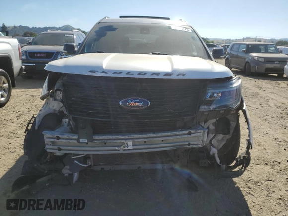 2018 Ford Explorer Sport с VIN 1FM5K8GT6JGC06605, выставлен на аукционе Copart как лот 56073775 с пробегом 88 604 миль миль и Списание • Salvage title. История ставок и продаж доступна на DreamBid. Изображение 5.