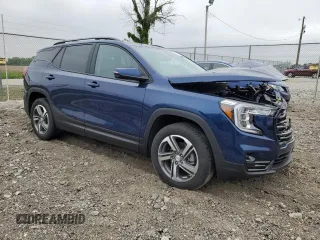 2022 GMC Terrain SLT with VIN 3GKALVEVXNL241463, listed as a Copart auction lot 58688225 with 43,051 mi miles and Salvage title. Bid and sale history available at DreamBid. Image 4.