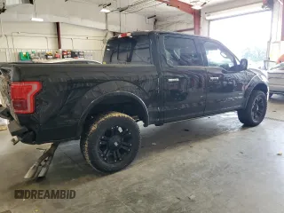2015 Ford F-150 XLT with VIN 1FTEW1EGXFFA07639, listed as a Copart auction lot 61603935 with 153,601 mi miles and Clean title. Bid and sale history available at DreamBid. Image 3.