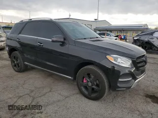 2017 Mercedes-Benz GLE 350 with VIN 4JGDA5JB7HA938252, listed as a Copart auction lot 63116305 with 47,775 mi miles and Salvage title. Bid and sale history available at DreamBid. Image 4.