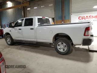 2024 Ram 2500 Tradesman with VIN 3C6UR5HL6RG328526, listed as a Copart auction lot 53065585 with 4,641 mi miles and Salvage title. Bid and sale history available at DreamBid. Image 2.