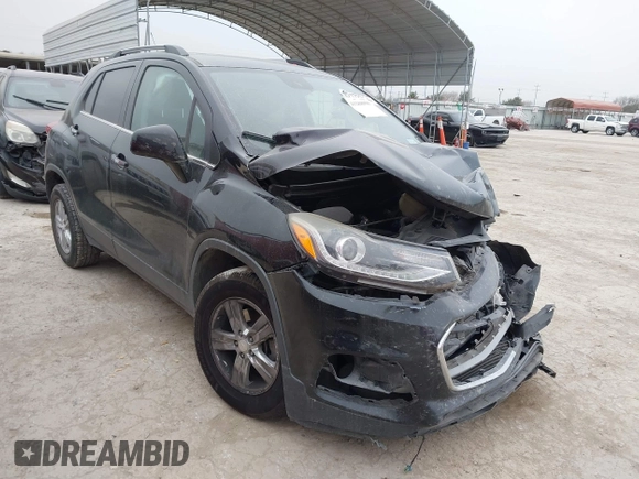 2018 Chevrolet Trax LT with VIN 3GNCJLSBXJL183879, listed as a IAAI auction lot 41288990 with 127,310 mi miles and . Bid and sale history available at DreamBid. Image 1.