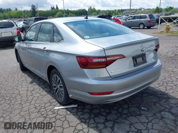 2019 Volkswagen Jetta S with VIN 3VWC57BU2KM215738, listed as a IAAI auction lot 42131376 with 52,720 mi miles and . Bid and sale history available at DreamBid. Image 3.