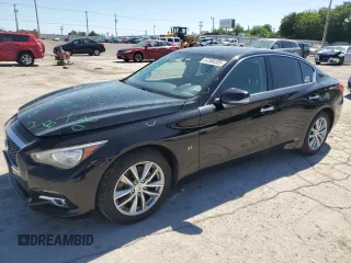 2015 Infiniti Q50 Premium z VIN JN1BV7AR9FM394070, wystawiony jako Copart lot #57358335 z przebiegiem 71 982 mil mil oraz Szkoda całkowita • Salvage title. Historia ofert i sprzedaży dostępna na DreamBid. Obrazek 1.