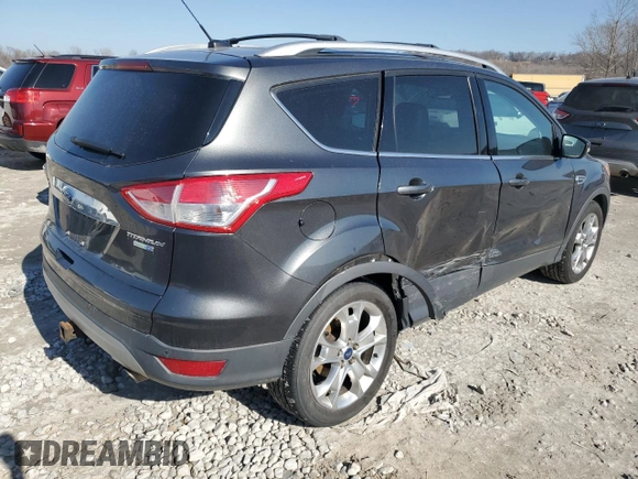 2016 Ford Escape Titanium with VIN 1FMCU9J97GUC18874, listed as a Copart auction lot 48399245 with 138,133 mi miles and Salvage Title. Bid and sale history available at DreamBid. Image 3.