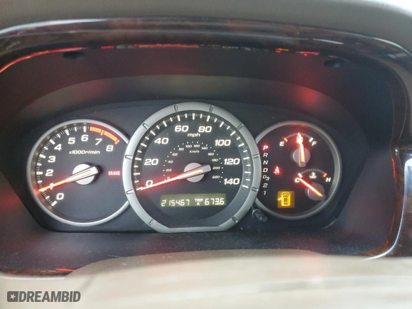 2006 Honda Pilot EX-L with RES with VIN 5FNYF28686B033893, listed as a Copart auction lot 85719224 with 215,467 mi miles and Salvage Title. Bid and sale history available at carsss.com. Image 9.