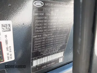 2019 Land Rover Range Rover Sport HSE Dynamic with VIN SALWV2SV8KA814418, listed as a IAAI auction lot 41612418 with 62,409 mi miles. Bid and sale history available at carsss.com. Image 9.