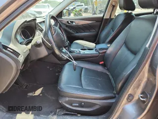 2015 Infiniti Q50 with VIN JN1BV7APXFM334409, listed as a Copart auction lot 63150875 with 125,803 mi miles and Salvage title. Bid and sale history available at DreamBid. Image 7.