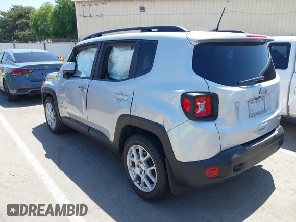 2021 Jeep Renegade Latitude with VIN ZACNJCBB8MPN10712, listed as a IAAI auction lot 42169548 with 56,796 mi miles and . Bid and sale history available at DreamBid. Image 3.