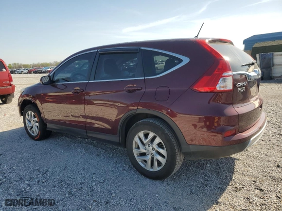 2015 Honda CR-V EX with VIN 2HKRM3H51FH542992, listed as a Copart auction lot 52028945 with 131,297 mi miles and Salvage Title. Bid and sale history available at carsss.com. Image 2.