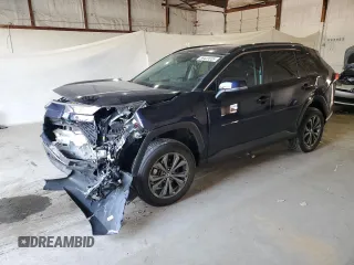2022 Toyota RAV4 Hybrid XLE Premium with VIN 4T3B6RFV0NU097458, listed as a Copart auction lot 59433035 with 39,742 mi miles and Salvage title. Bid and sale history available at DreamBid. Image 1.
