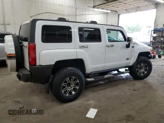 2006 Hummer H3 with VIN 5GTDN136968104921, listed as a Copart auction lot 74313034 with 222,299 mi miles and Salvage Title. Bid and sale history available at carsss.com. Image 3.