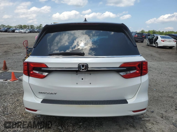 2023 Honda Odyssey EX-L с VIN 5FNRL6H68PB025508, выставлен на аукционе Copart как лот 60060725 с пробегом 10 203 миль миль и Списание • Salvage title. История ставок и продаж доступна на DreamBid. Изображение 6.