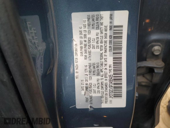 2015 Mazda CX-9 Grand Touring with VIN JM3TB2DV9F0466485, listed as a Copart auction lot 53745715 with 79,452 mi miles and Salvage title. Bid and sale history available at DreamBid. Image 13.