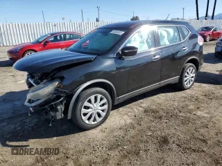 2015 Nissan Rogue S with VIN KNMAT2MT5FP548894, listed as a Copart auction lot 48084435 with 161,294 mi miles and Salvage Title. Bid and sale history available at DreamBid. Image 1.