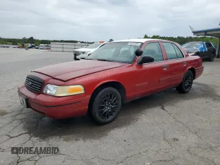 1999 Ford Crown Victoria Police with VIN 2FAFP71W7XX167653, listed as a Copart auction lot 54241955 with 81,967 mi miles and Salvage Title. Bid and sale history available at carsss.com. Image 1.