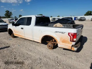 2017 Ford F-150 XL with VIN 1FTEX1EP1HKC82761, listed as a Copart auction lot 64113435 with 165,226 mi miles and Clean title. Bid and sale history available at DreamBid. Image 2.