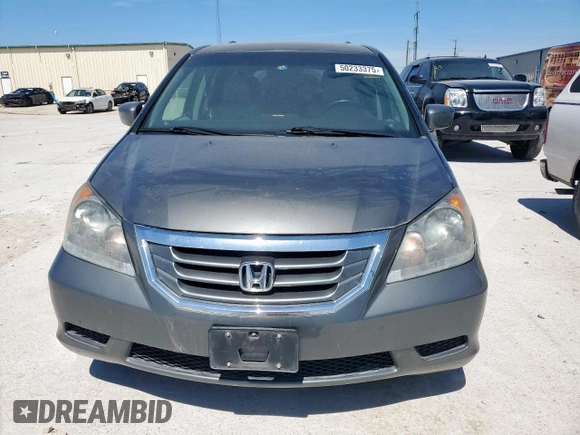 2008 Honda Odyssey EX-L with VIN 5FNRL38768B077602, listed as a Copart auction lot 50233375 with 184,890 mi miles and Clean Title. Bid and sale history available at carsss.com. Image 5.