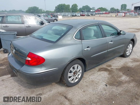 2005 Buick LaCrosse CX z VIN 2G4WC532751331807, wystawiony jako IAAI lot #42421785 z przebiegiem 104 039 mil mil oraz . Historia ofert i sprzedaży dostępna na DreamBid. Obrazek 4.