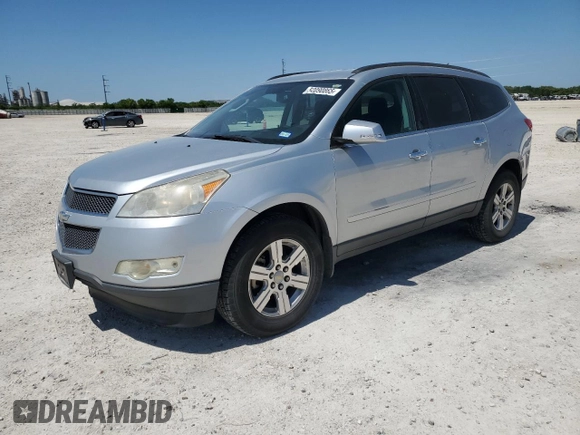 2012 Chevrolet Traverse 1LT with VIN 1GNKRGED5CJ195280, listed as a Copart auction lot 52090865 with 209,823 mi miles and Salvage Title. Bid and sale history available at DreamBid. Image 1.