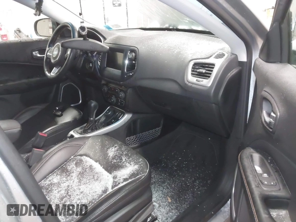 2020 Jeep Compass Latitude with VIN 3C4NJDBB1LT155169, listed as a IAAI auction lot 41486112 with 42,857 mi miles and . Bid and sale history available at DreamBid. Image 5.