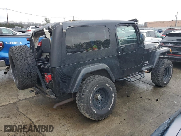 2006 Jeep Wrangler Unlimited LWB with VIN 1J4FA44S66P748840, listed as a Copart auction lot 85282024 with 0 mi miles and Salvage Title. Bid and sale history available at carsss.com. Image 3.