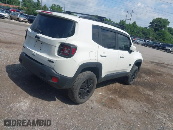 2018 Jeep Renegade Latitude with VIN ZACCJBBB8JPH36572, listed as a IAAI auction lot 42756896 with 50,347 mi miles and . Bid and sale history available at DreamBid. Image 4.