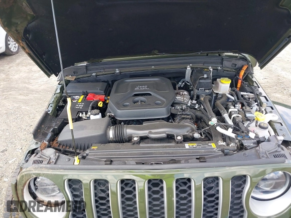 2023 Jeep Wrangler Sahara with VIN 1C4JJXP60PW556336, listed as a IAAI auction lot 39553199 with 10,437 mi miles and . Bid and sale history available at DreamBid. Image 10.