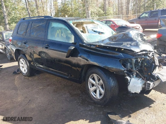 2008 Toyota Highlander with VIN JTEDS41A182054977, listed as a IAAI auction lot 41755569 with 1 mi miles. Bid and sale history available at carsss.com. Image 1.