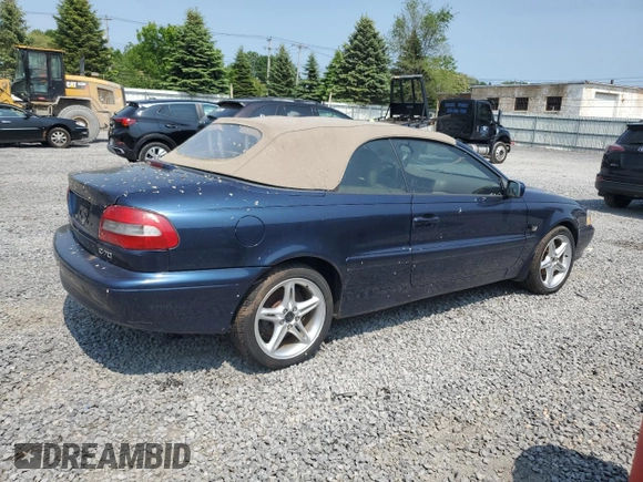 2000 Volvo C70 с VIN YV1NC56D0YJ012511, выставлен на аукционе Copart как лот 59567095 с пробегом 145 716 миль миль и Чистый • Clean title. История ставок и продаж доступна на DreamBid. Изображение 3.