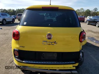 2014 FIAT 500L Trekking with VIN ZFBCFADH4EZ021618, listed as a Copart auction lot 41621115 with 130,143 mi miles and Salvage Title. Bid and sale history available at DreamBid. Image 6.