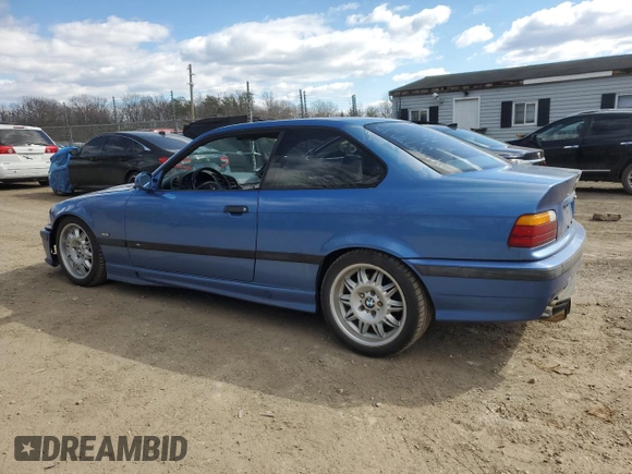1999 BMW 3 Series M3 with VIN WBSBG9334XEY80883, listed as a Copart auction lot 47551345 with 155,542 mi miles and Clean Title. Bid and sale history available at carsss.com. Image 2.