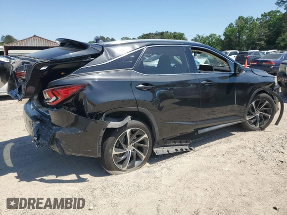 2017 Lexus RX with VIN 2T2ZZMCA6HC080006, listed as a Copart auction lot 52738015 with 96,033 mi miles and Salvage Title. Bid and sale history available at carsss.com. Image 3.