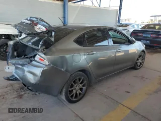 2013 Dodge Dart SXT with VIN 1C3CDFBA4DD324839, listed as a Copart auction lot 54192195 with 156,729 mi miles and Salvage Title. Bid and sale history available at carsss.com. Image 3.