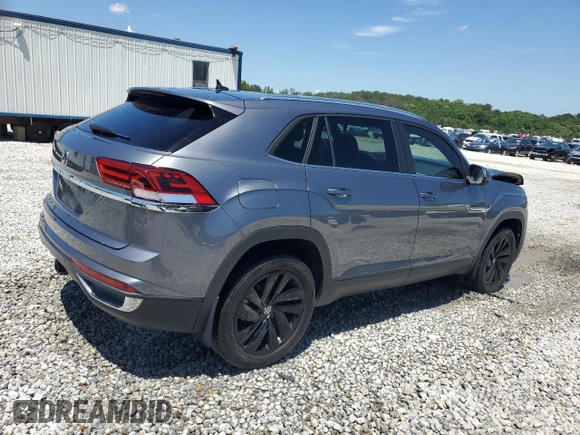2023 Volkswagen Atlas SE z VIN 1V2JE2CA9PC225255, wystawiony jako Copart lot #58128665 z przebiegiem 40 220 mil mil oraz Szkoda całkowita • Salvage title. Historia ofert i sprzedaży dostępna na DreamBid. Obrazek 3.