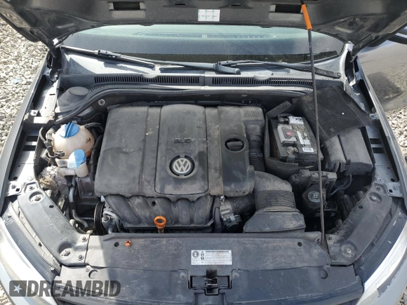 2012 Volkswagen Jetta SE with VIN 3VWDP7AJ2CM311442, listed as a Copart auction lot 55118825 with 124,478 mi miles and Salvage title. Bid and sale history available at DreamBid. Image 11.