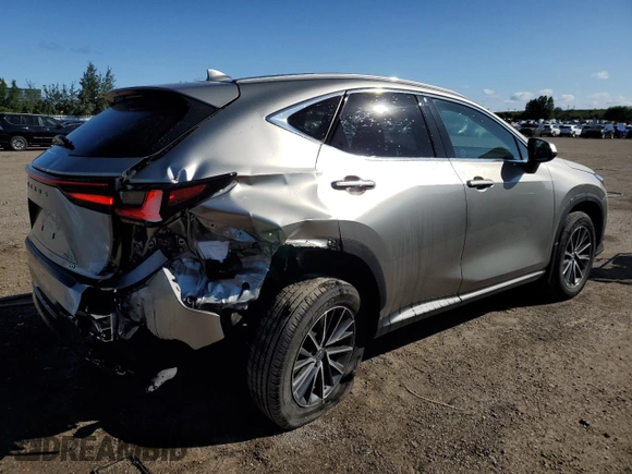 2023 Lexus NX with VIN 2T2ADCEZ2PC003530, listed as a Copart auction lot 67998304 with 10,784 mi miles and Salvage Title. Bid and sale history available at carsss.com. Image 3.
