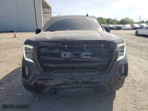 2021 GMC Sierra 1500 Elevation with VIN 3GTU9CED1MG194172, listed as a Copart auction lot 53907645 with 68,632 mi miles and Salvage Title. Bid and sale history available at carsss.com. Image 5.
