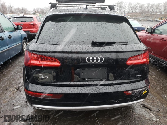 2020 Audi Q5 Premium with VIN WA1ANAFY7L2045884, listed as a Copart auction lot 72488902 with 34,008 mi miles. Bid and sale history available at carsss.com. Image 6.