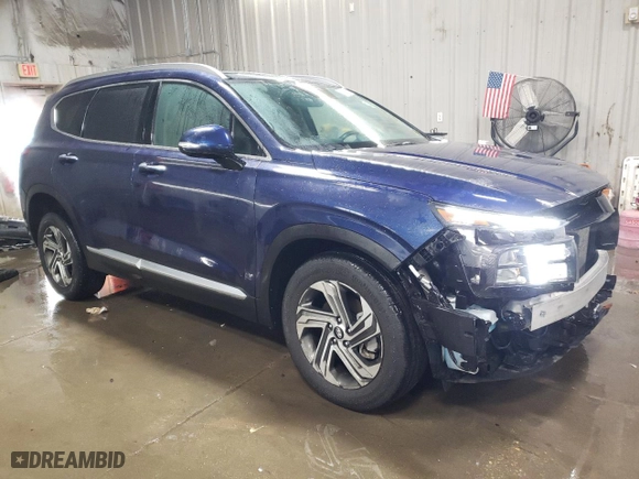 2023 Hyundai Santa Fe SEL with VIN 5NMS34AJ6PH516923, listed as a Copart auction lot 46317505 with 61,806 mi miles and Salvage Title. Bid and sale history available at carsss.com. Image 4.