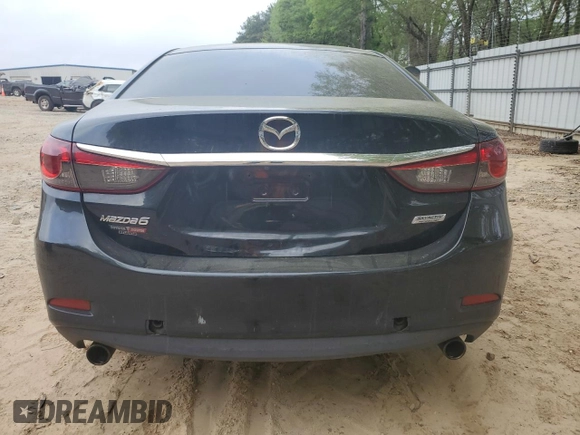 2017 Mazda 6 Sport with VIN JM1GL1U56H1136561, listed as a Copart auction lot 51312985 with 127,604 mi miles and Salvage Title. Bid and sale history available at DreamBid. Image 6.