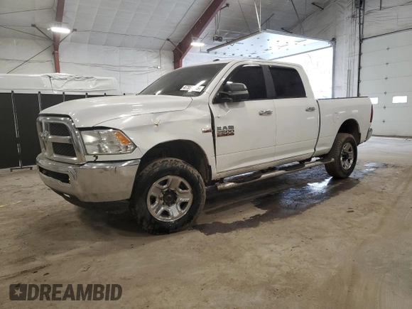 2018 Ram 2500 SLT z VIN 3C6TR5DT3JG411238, wystawiony jako Copart lot #47353895 z przebiegiem 127 544 mil mil oraz Szkoda całkowita • Salvage title. Historia ofert i sprzedaży dostępna na DreamBid. Obrazek 1.